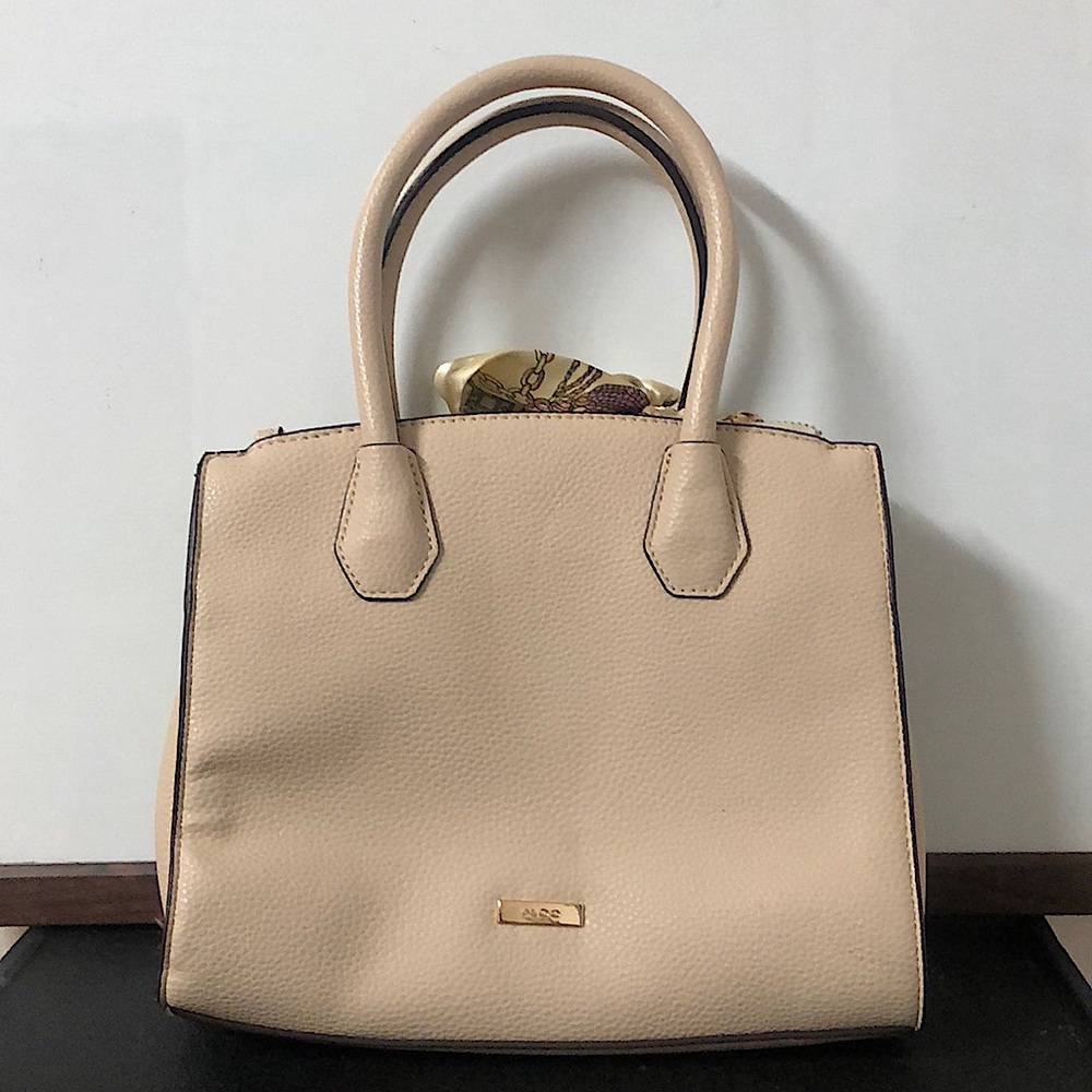 Aldo Beige Satchel
